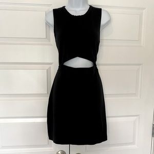 Black express cut out dress